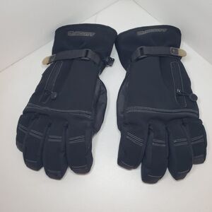 Scott Sz Sm Sheepskin Lined Winter Gloves Black Adjustable *READ